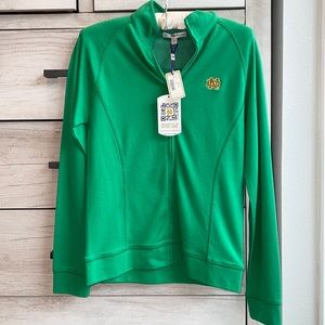 Norte Dame Peter Millar Women’s Zip Up Jacket